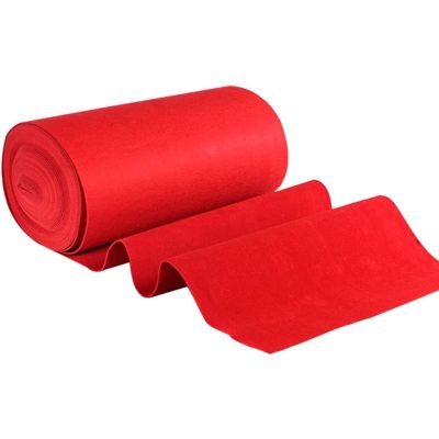 Red Carpet Runner for Weddings, 2mm Thickness Aisle Runner Carpet 10m 20m Anti-Slip Event Runner Rugs, Outdoor Wedding Aisle Runner for Church Ceremony Party (Size : 1x10m)
