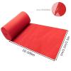 Red Carpet Runner for Weddings, 2mm Thickness Aisle Runner Carpet 10m 20m Anti-Slip Event Runner Rugs, Outdoor Wedding Aisle Runner for Church Ceremony Party (Size : 1x10m) view 2