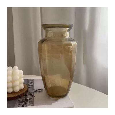 Decoration Vase Glass Vases Water Cultured Green Plants Flower Vases Dry Flowers Flower Wiping Decorations Home Furnishing Bedroom Porch Living Room Decoration Multi-Purpose Decorative