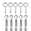 EactEl Coated Soft Steel Wire Rope Steel PVC Coated Stainless Steel Clothesline 30m Transparent Hook Diameter 2mm Kit Wire Rope view 4