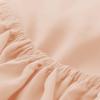 100% Egyptian Cotton 800 Thread Coun 3 Piece Fitted Sheet Set Twin Size 15" Deep Pocket Sheet Premium Hotel Quality Fitted Sheet Luxury Long Staple Super Softest - Blush Solid view 4