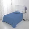 1Pcs Flat Sheet Oversized King Plus (120 x 120) 800 Thread Count 100% Egyptian Cotton Luxury Quality Bedding Flat Sheet Medium Blue Solid view 3