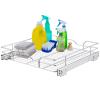 OCG Pull Out Cabinet Organizer (14.75" W x 17" D), Pull out Drawers, Cabinet Pull Out Shelves for Base Cabinet Organization in Kitchen Bathroom Pantry, Bottom Mount, Chrome Finish view 1