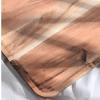 Muka Custom Steak Board Household Wooden Plate Acacia Wood, 11 13/16 x 7 7/8 x 5/8 Inch, Laser Engraved-11 13/16 x 7 7/8inch view 3