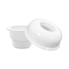 Qrity Drain Pipe Seal Deodorant, Drain Pipe Seal Hose Silicone Plug, Kitchen Pipe Sewer Seal Ring, with Decorative Cover, Suitable for use with 50mm PVC Downpipes view 2