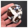 FIDEMM Natural Crystal Rough Natural Orca Agate palmstones Quartz Crystal Minerals Gemstones Healing Reiki Decoration for Flowerpot Plants Gift (Size : 65mm-75mm) view 4