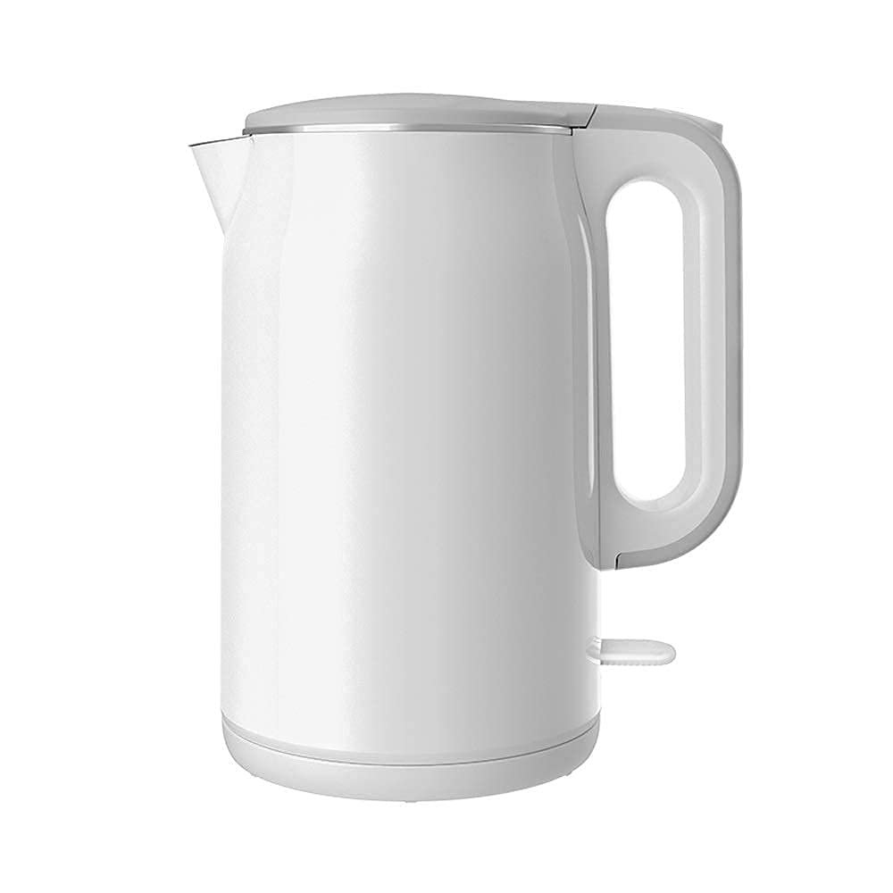 FairUo Kettles, Hot Water Kettle Household Kettles for Boiling Water, Large Capacity Thermal Insulation Kettle, All Steel Seamless Liner/White