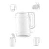 FairUo Kettles, Hot Water Kettle Household Kettles for Boiling Water, Large Capacity Thermal Insulation Kettle, All Steel Seamless Liner/White view 3