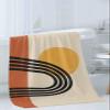 SEVENBABU 3 PCS Towel Set - Contains Absorbent Bath Towels 30x60, Hand Towels 16x28 and Wash Cloths 13x13, Aesthetic Terracotta Mid Century Modern Abstract Art Soft Towel Sets for Bathroom view 3