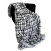 Plutus Brands Off White Sherpa Faux Fur Luxury Throw Blanket view 1