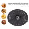 Air Fryer Replacement Grill Pan, Stainless Steel Crisper Plate Tray Non Stick Air Fryer Rack with Oil Brush, Air Fryer Replacement Parts, Heat Dishwasher, 6.3 in view 2