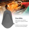 2PCS Oven Mitts, Mini Oven Gloves Silicone Heat Resistant Pot Holder Cooking Pinch Mitts Potholder for Air Fryer Kitchen Cooking Baking, Non Slip Grips for Baking, Grilling, Pot Handling (Grey) view 3