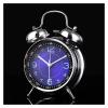 GRFIT Alarm Clock 4 inches Twin Bell Alarm Clock, Loud Alarm Clock with Backlight for Bedroom, Battery Operated Smart Alarm Clock (Color : Bigblue Mug) view 1
