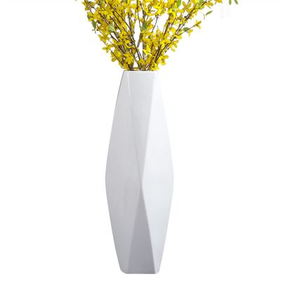 HASMI Hydroponics Large Floor Vase Decorative Home Pot Indoor Flower Pot Living Room Bedroom Dried Flower Arrangement Decoration Flower Vase (Color : 50CM)