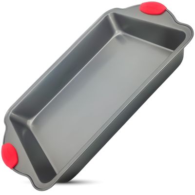 Boxiki Kitchen Non-stick 9x13 Rectangular Cake Pan - Durable Baking Pan for Oven Delights & Sheet Cakes - Non-Toxic, PTFE & PFOA Free