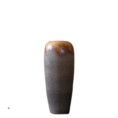 Flower Vase Floor-to-Ceiling Black Ceramic Vase Vintage Shape Flower Vase Home Living Room Bedroom Corridor Decorative Dried Flower Arrangement Ornaments Vase for Decor (Color : 90x38cm)