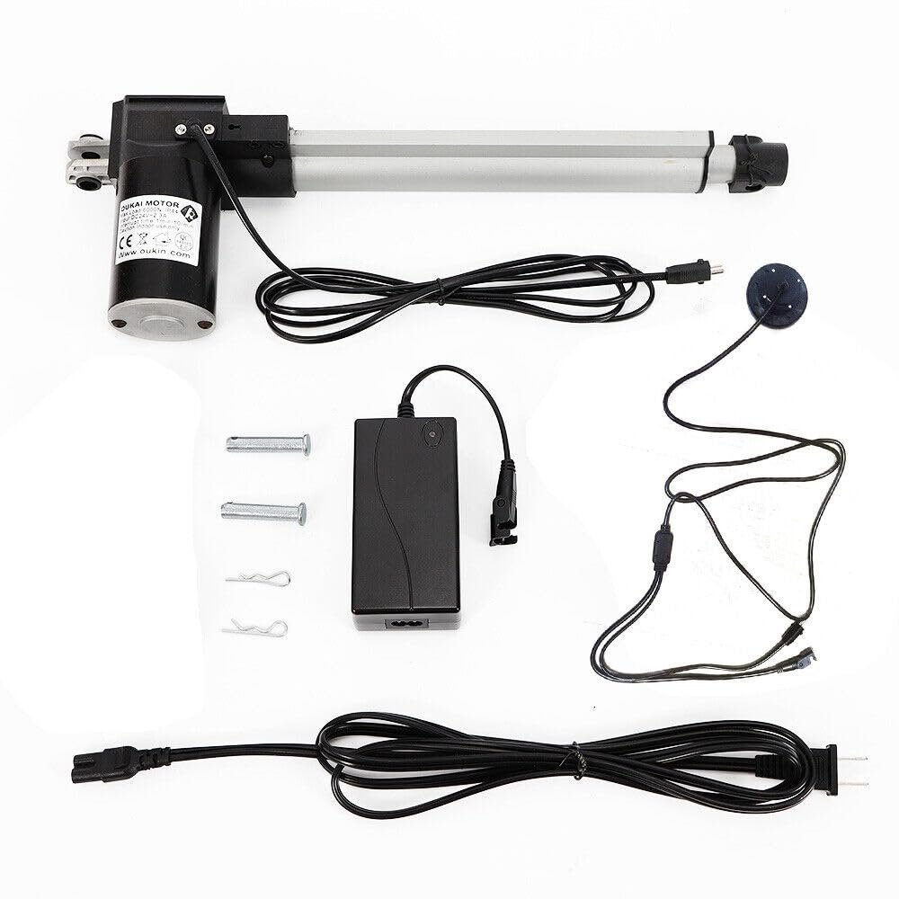 YIYIBYUS Recliner Replacement Motor Actuator, 24V DC Motor 9.8"/250mm Stroke Power Recliner Lift Chair Linear Actuator Motor or Electric Sofa Massage Chair Reclining Chairs