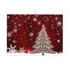 Large Dish Drying Mats For Kitchen Counter Microfiber Kitchen Drying Mat XL Draining Pad Absorbent Quick Drying Dish Mat 18x24 Inch - Christmas Tree view 1