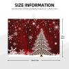 Large Dish Drying Mats For Kitchen Counter Microfiber Kitchen Drying Mat XL Draining Pad Absorbent Quick Drying Dish Mat 18x24 Inch - Christmas Tree view 3