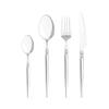 64 Pieces Black Silverware Set Stainless Steel Flatware Set for 16,Mirror Finish Tableware Cutlery Set,Utensils for Home Restaurant hotel,Include Knifes Forks Spoons Set,Dishwasher Safe view 1