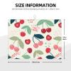 Large Dish Drying Mats For Kitchen Counter Microfiber Kitchen Drying Mat XL Draining Pad Absorbent Quick Drying Dish Mat 18x24 Inch - Cherry view 3