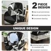 XMAYODS 2 Piece Club Chair Slipcover Printed Tub Chair Slipcover Armchair Covers Soft Printed Round Barrel Chair Covers Couch Covers with Elastic Bottom for Bar Counter Living Room (Color : #57) view 4