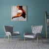 Dining Room Chairs Leisure Chair Stool Nordic Luxury Single Sofa Princess Chair Backrest Chair Stool with Armrests Leather Dining Room Stool Latest Styles view 4