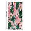 Flowers Toucans Hand Towels Set of 2 Microfiber Quick Dry Soft Comfortable Absorbent Hand Towel for Bathroom Kitchen Laundry Room Gym Decorative 14 x 28 Inch view 2