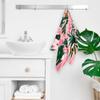Flowers Toucans Hand Towels Set of 2 Microfiber Quick Dry Soft Comfortable Absorbent Hand Towel for Bathroom Kitchen Laundry Room Gym Decorative 14 x 28 Inch view 4