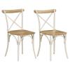 Dining Room Chairs 2 Pcs Stool Chair Backrest Chair Solid Wooden Dining Room Chair Household Counter Stool Patio Chairs Stool Dressing Stool Latest Styles view 1