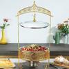 XENITE Buffet Server and Heater - Buffet Plate with Lid, Hotpot Buffet Setting, Food Heater for Party Buffet, Table Buffet Heater. Hostess Trolley Food Heater(Size:4L,Color:Jazz Cap) view 2