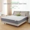 Novilla King Size Mattress, 12 Inch Gel Memory Foam Mattress for Plush Comfort, Pressure Relief, CertiPUR-US Certified, Mattress-in-a-Box, Embrace view 4