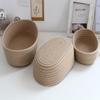 Decorative Cotton Rope Woven Basket Shelf Storage Basket Bin Small Woven Basket Storage Pack of 3 Mini Table Shelf Counter Basket Organizer for Small Accessories on Tabletop (Khaki) view 3
