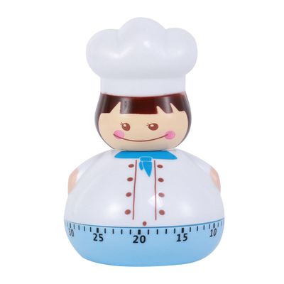 60 Minutes Mechanical Kitchen Timer Sky Countdown Timer Cooking Baking Boiled Eggs Household Use Cute Kitchen Decor