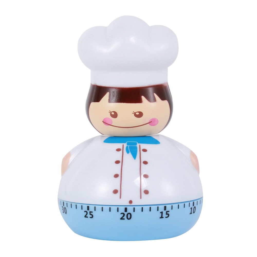 60 Minutes Mechanical Kitchen Timer Sky Countdown Timer Cooking Baking Boiled Eggs Household Use Cute Kitchen Decor