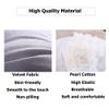 Large Headboard Pillow Wedge Backrest Cushion Reading Pillow King Size Bed Pillow Positioning Support Pillow for Bed Daybed Bunk Bed Couch Single Bed Pillow,120x50x20cm,Cream view 2