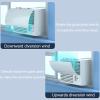Ac Vent Deflector, Air Conditioner Deflector for Window Units, Vent Air Deflectors, Made of PVC Easy to Install, Freely Cut, White view 4