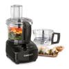 Cuisinart 9-Cup Continuous Feed Food Processor with Fine and Medium Reversible Shredding and Slicing Disc, Universal Blade, Continuous-Feed Attachment, and In-Bowl Storage (Black) view 3