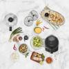 Cuisinart 9-Cup Continuous Feed Food Processor with Fine and Medium Reversible Shredding and Slicing Disc, Universal Blade, Continuous-Feed Attachment, and In-Bowl Storage (Black) view 4