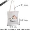 BLUPARK Virginia Locale Tote Bag Born in Virginia Gift Virginia Travel Shopping Bag Virginia Map Gift (Virginia) view 4