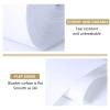 White Wedding Aisle Runner Rug, 2mm Thickness Walkway Carpet Non-Slip Wear-Resistant Walkway Floor Mat for Birthday Ceremony Decoration Prom, Cuttable (Size : 1x10m) view 4