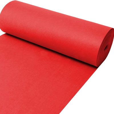 Wedding Aisle Carpet, Red Runway Rugs 10m Event Runner Rug Non-Slip Bridal Walkway Carpets for Indoor Outdoor Weddings Decoration, 2mm Thickness (Size : 1x10m)