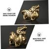 DECHOUS 1pc Car Ornament Delicate for Home Office Decor Unique Housewarming Luxurious Design Symbolizing Luck for Friends Family view 3