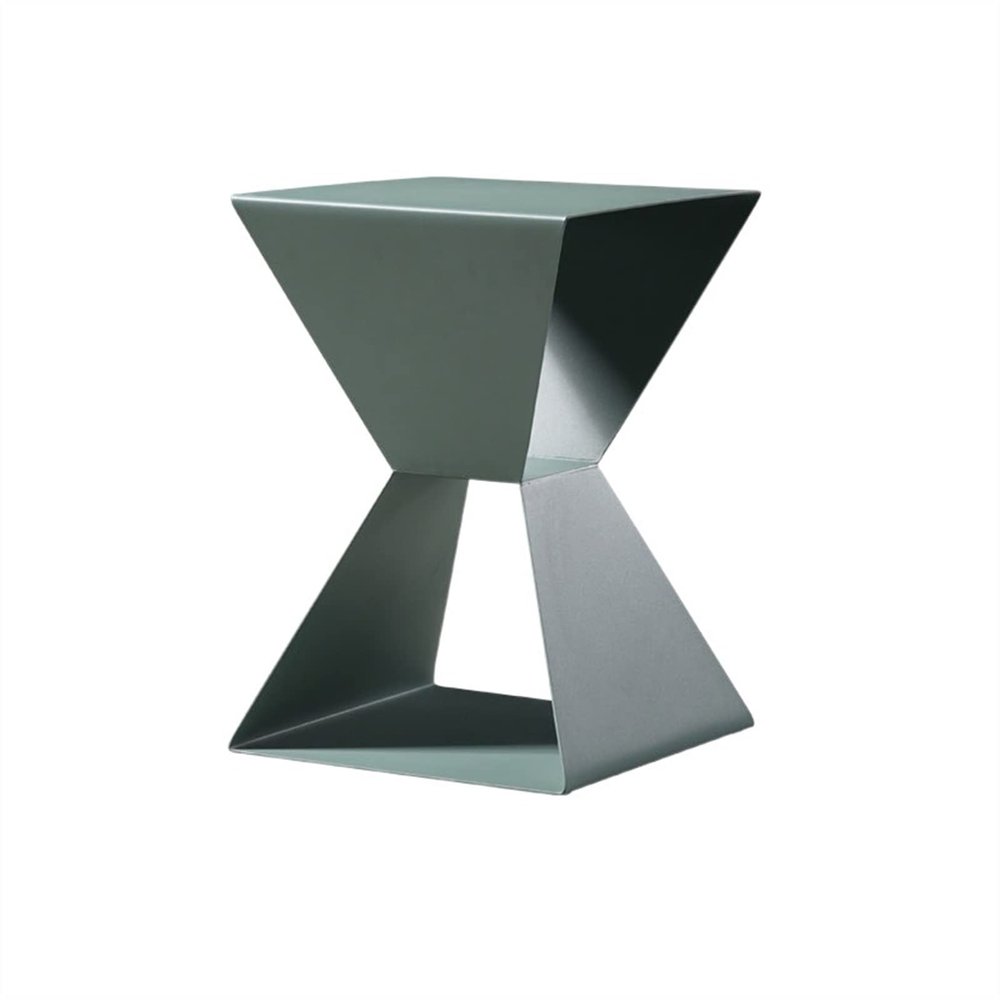Coffee Table Square Geometric End Table Office Living Room Sofa Side Decoration Coffee Table Bedroom 3-Tier Storage Bedside Table Modern Metal Side Table Small Side Table