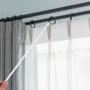 Cabilock 3pcs Vertical Blind Tilt Fiberglass Rod for Window Blinds Lightweight and Accessory with Hook for and view 2