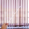 Cabilock 3pcs Vertical Blind Tilt Fiberglass Rod for Window Blinds Lightweight and Accessory with Hook for and view 4
