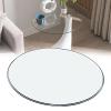 WORDFUN Round Glass Table Tops, Kitchen Dining Table Top, Round Table Glass, Durable, High Temperature Resistants, Glass Tops for Dining Room Table, Glass Coffee Table view 1