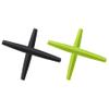 ToughAsNails 2 Pairs Replacement Ear Socks Rubber for Oakley Crosshair New 2012/Crosshair S/Crosshair 1.0 2005 Black&Green view 1