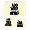NALAHOME Custom 3 Piece Bathroom Rug Set with Your Picture Logo Text Personalized Area Rugs Toilet Contour Mat Lid Cover Non-Slip Bath Rugs for Home Bathroom Decor 58 view 3