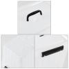 Nesmilers 4-pack 20 L Plastic Latching Boxes Totes, Clear Storage Bins with Lids/handles view 2